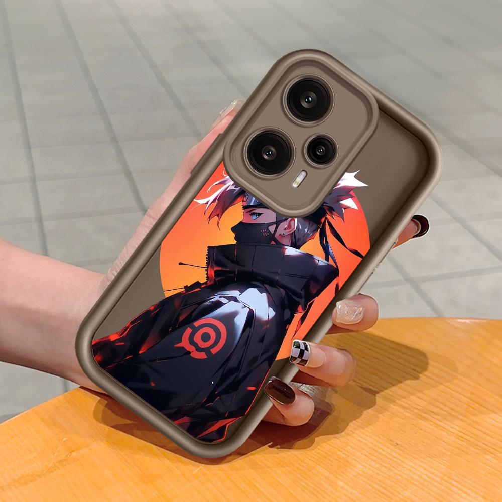 Weiches Silikon-Telefongehäuse mit quadratischem Leiterdruckmuster, vollständige Abdeckung, Kamera, stoßfestes Schutzgummigehäuse für Xiaomi Redmi