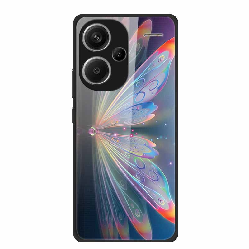 For Redmi Note 13 Pro Plus 5G Case Tempered Glass Hard Back Covers for Redmi Note 13 Pro 5G  Note 13 Pro+  13 Luxury Cover Coque