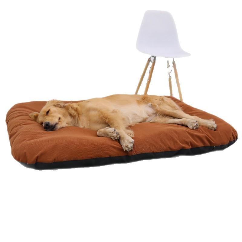 Four Seasons Washable Non-Slip Pet Bed - Thick, Elastic Mat for Dogs & Cats