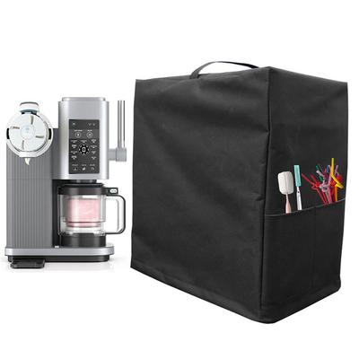 Protective Dust Cover for NC701 Series Ice Cream Makers Waterproof 600D Oxford Fabric Black