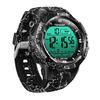 Multi-function Men's Watch, 10 ATM Water Resistant, Perfect for Swimming, Diving, and Surfing, with Alarm, Calendar, Stopwatch, Dual Time, and 12-hour