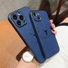 Anwendbar auf iPhone 15 Handyhülle Ledermuster Elch 13 Apple 16 Promax Schutzhülle 14 Vollabdeckung Sturzsicher