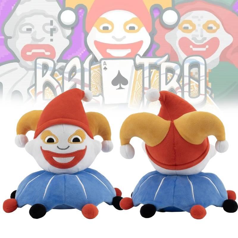 Adorable Balatro Jimbo Plush Soft Blue Clown Game Character Doll For Collectors