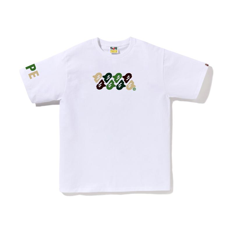 Bape Abc Camo Tee 0ZXTEM110045K