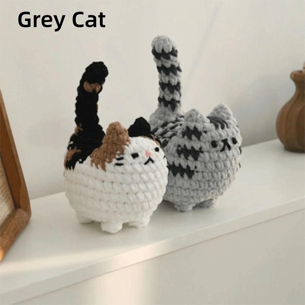 Ein Set Handgefertigte Bastelarbeiten Häkelset DIY Häkeltier-Set Einfache Häkeltiere Geschenk