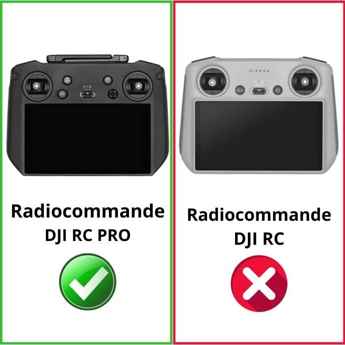 Schutzfolie - Phonillico - Gehärtetes Glas - 2er-Pack - Kompatibel mit DJI RC PRO - Kratzfest