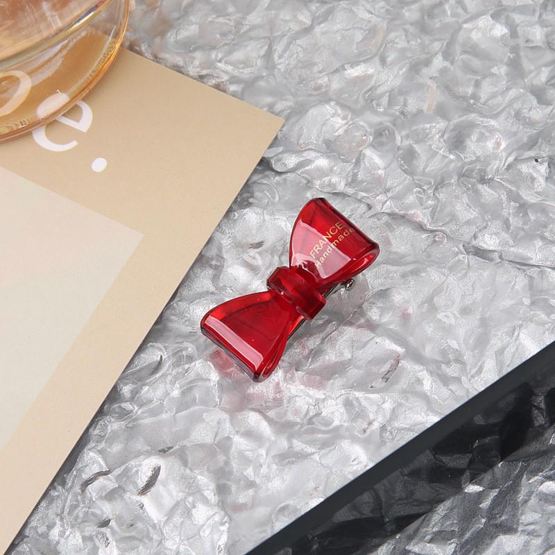 Tulip Cherry 2024 High-End Spotted Dog Hair Clip