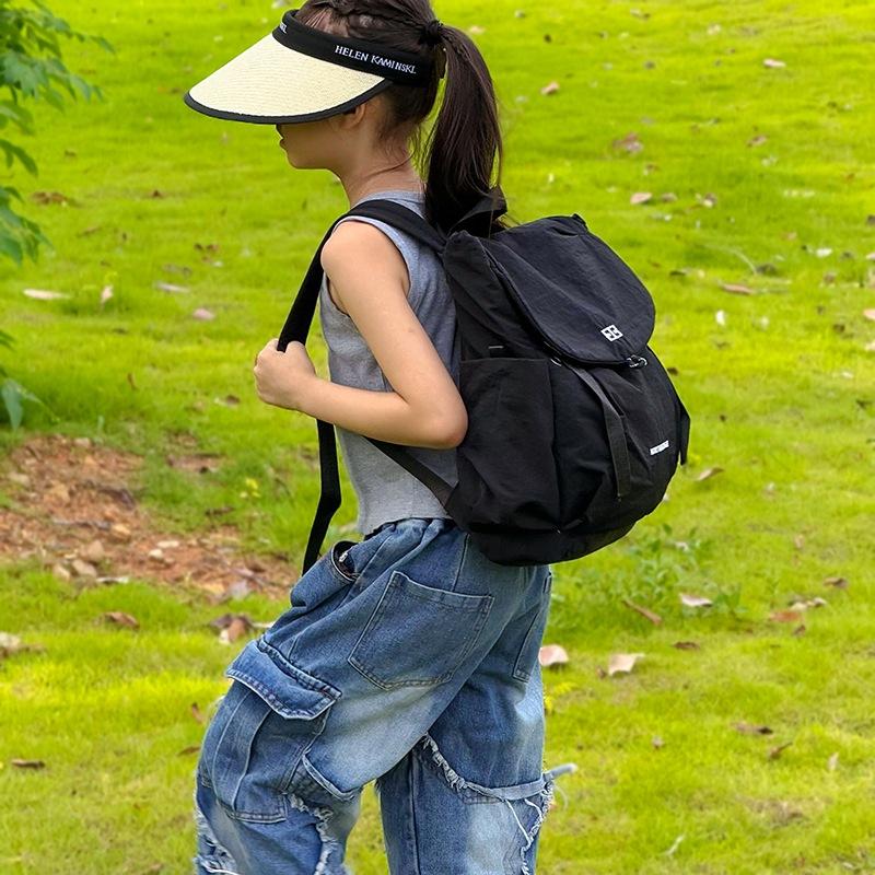 Outdoor High-Value Mountaineering Bag, Fashionable Contrasting Color And Light Primary School Schoolbag, Large-Capacity Daily Travel Hiking Backpack