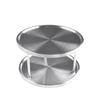Zhi Shi Round Stainless Steel Kitchen Storage Tray