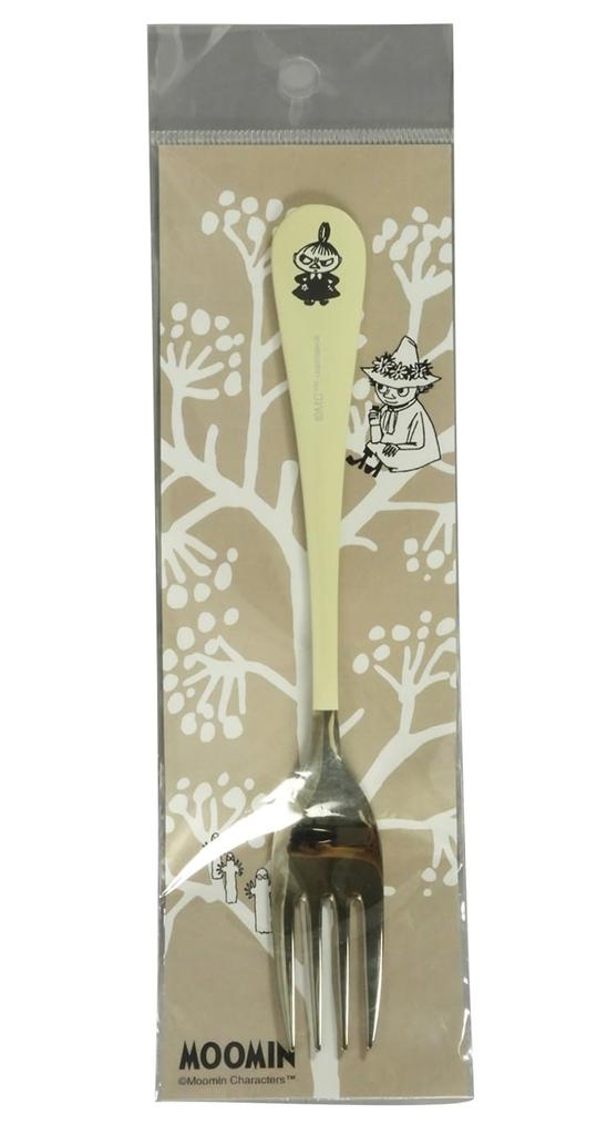 MOOMIN Stainless Steel Fork 17cm Monotone White Little My Goods Tableware Miscellaneous Scandinavian Goods Approx. MM8902-851