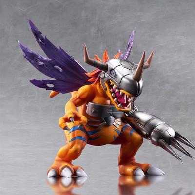 18cm Anime Digimon Adventure Metal Greymon Figure War Greymon Action Figures Pvc Statue Collection Model Toys Gifts