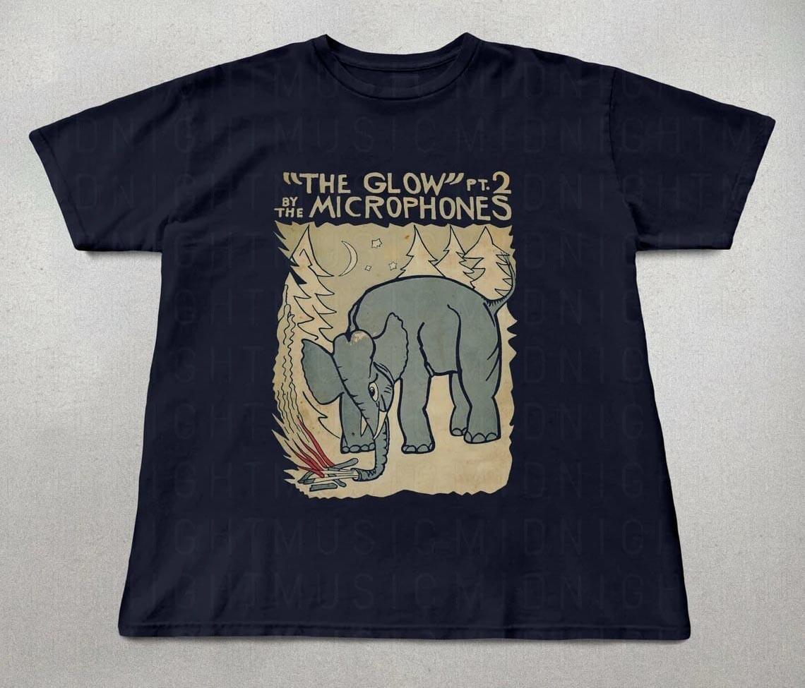 The Microphones The Glow Pt Album Band Gift For Fan S to 5XL T-shirt BM690 S