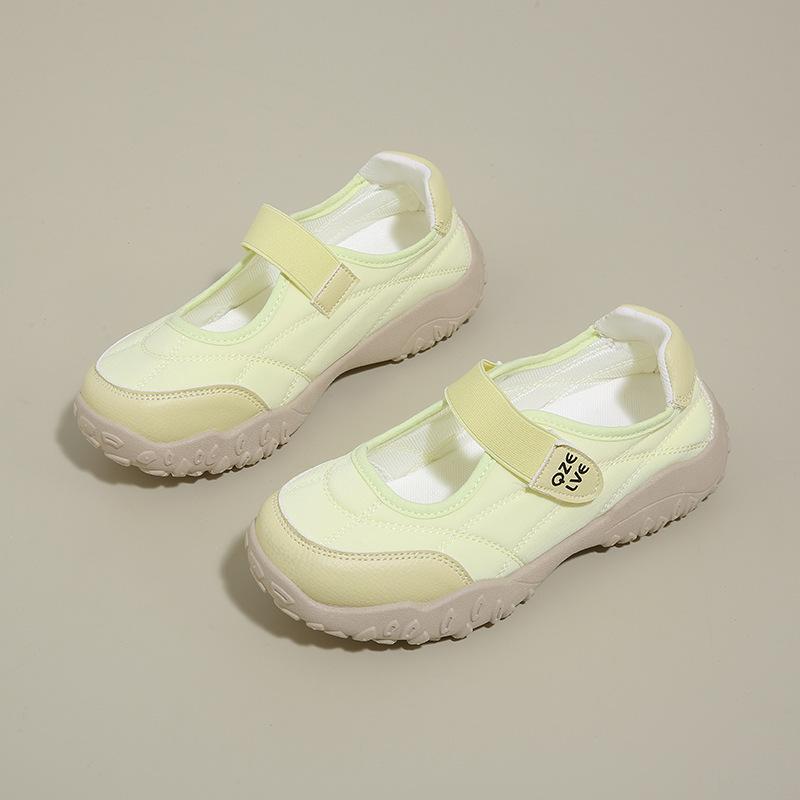Summer new breathable little white shoes female students platform versatile casual sports board shoes-