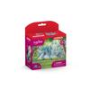 Figurines Dragon Fleuri avec son petit, Coffret Schleich 70592 Bayala, Des 5 ans