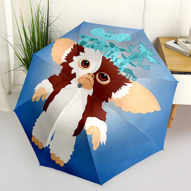 

1pc Gizmo from Gremlins Umbrella with Plastic Handle,Suitable for All Seasons Home Travel Outdoor UmbrellaM1025