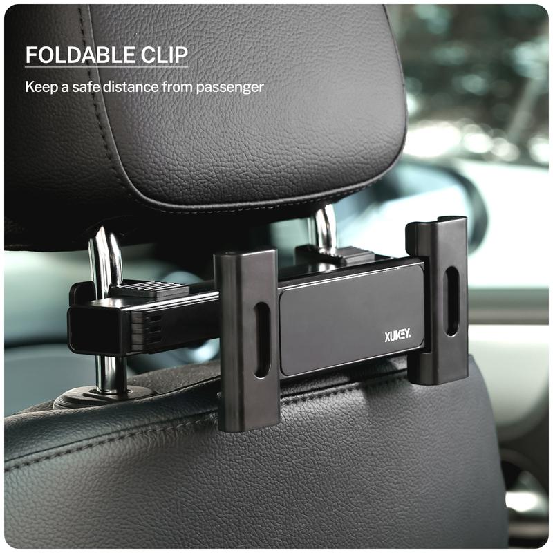Universal Car Headrest Mobile Phone Holder Back Seat Tablet Mount For iPhone Samsung Backseat Stand Bracket for 4.7-12.9 Inch