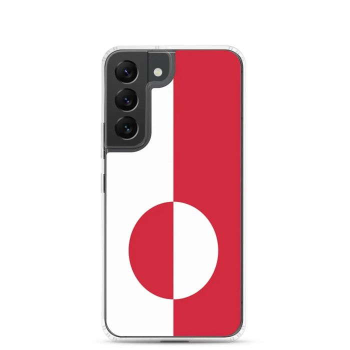 Coque Téléphone - Samsung - Galaxy S23 Plus - Drapeau Groenland - Souple - Multicolore