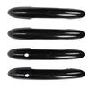 Kanoan BMW Door Handle Covers for MINI Cooper Vehicles with Comfort Access Set of Smart Key Mini Cooper Aftermarket F54, F55, F60, etc., 5-Door Holes,
