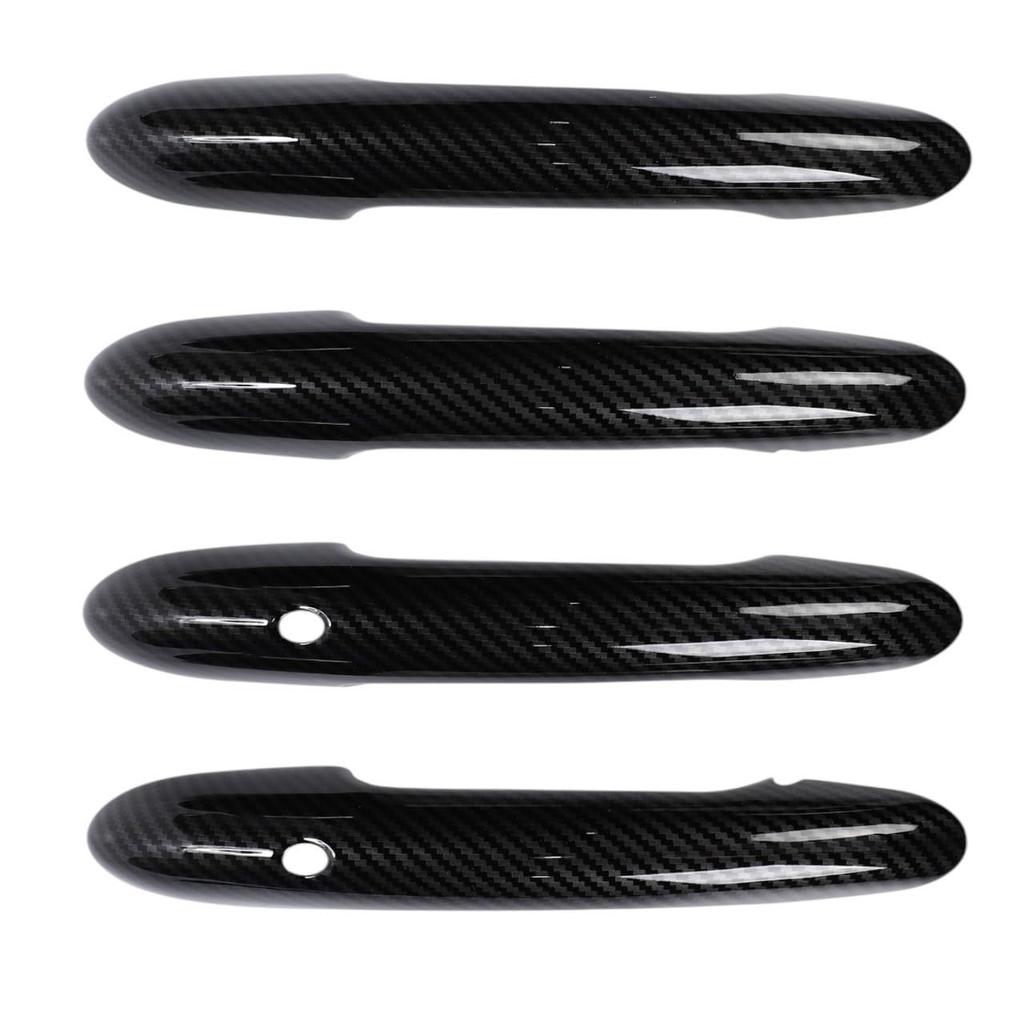 Kanoan BMW Door Handle Covers for MINI Cooper Vehicles with Comfort Access Set of Smart Key Mini Cooper Aftermarket F54, F55, F60, etc., 5-Door Holes,