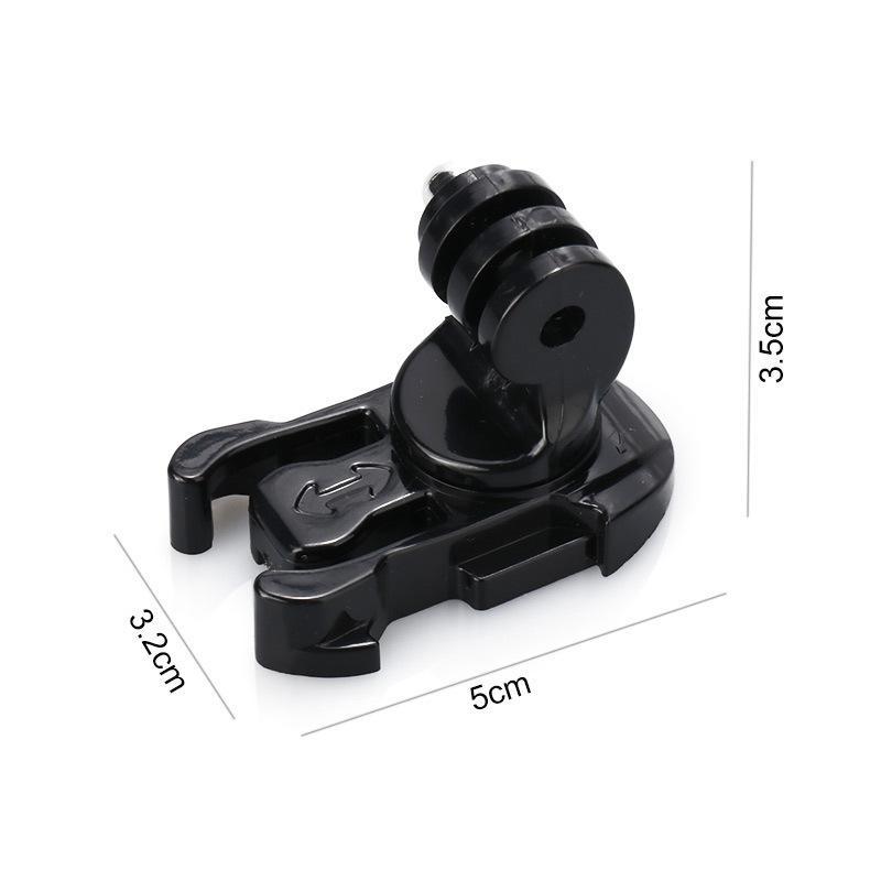 Action Camera 360 Degree Rotate Mount Quick Release Vertical Swivel Buckle for  Hero 13 4 Series Surfing Accessories
