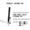 4 Point Eyebrow Pencil Waterproof Liquid Eyebrow Pen Makeup Long Lasting Cosmetic Microblading Brow Pen Tattoo Cosmetics