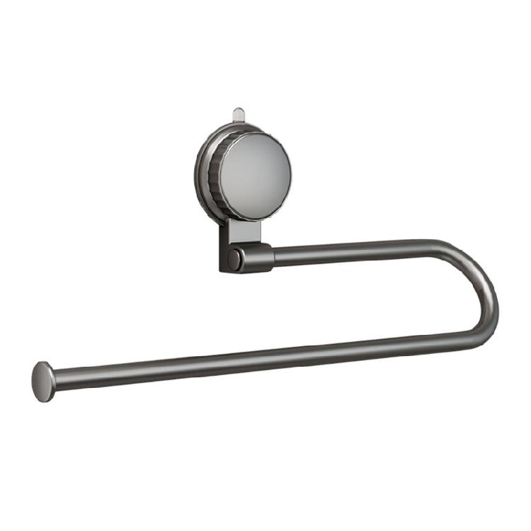 

Space Aluminum Kitchen Towel Rack With Strong Adhesive Suction Cups Storage Hanger for Towels and Utensils 1