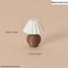 Dollhouse Retro Bedside Lamp Miniature Furniture Decoration