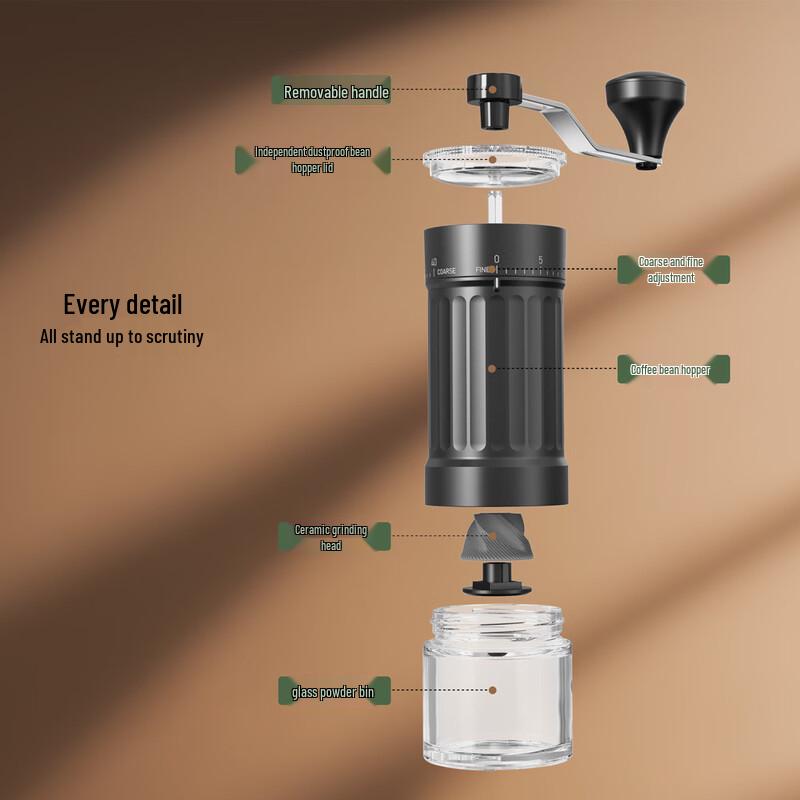 Jiaqi Portable Manual Coffee Grinder