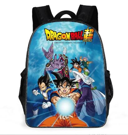 Anime Peripheral Dragon Ball Backpack Dragonball Student School Bag Wukong Polyester Backpack Backpack
