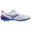 Mizuno Morelia Neo 4 Comfortable Versatile Non-Slip Durable Breathable Soccer Shoes Unisex Sneaker White Blue P1GA253525