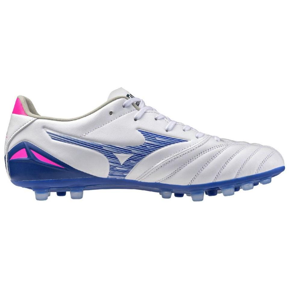 Mizuno Morelia Neo 4 Comfortable Versatile Non-Slip Durable Breathable Soccer Shoes Unisex Sneaker White Blue P1GA253525