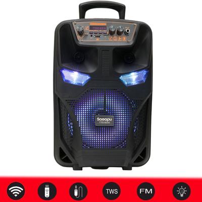 Large Wireless Bluetooth Speaker Stereo Sound Portable Speaker Support FM Radio Subwoofer Outdoor Speaker for Home Party Travel
