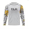 HUK Men's Performance Fishing Hoodie UV Protection Breathable Long Sleeve Shirt