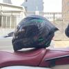 Full Face Motorcycle Helmet With Rear Wing Spoiler ABS Material Bluetooth Compatible Men All Season Riding