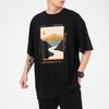 Timberland Graphic Earthkeeper Crew Neck Quick-Dry T-Shirt Men Tops Black A2CG8-001