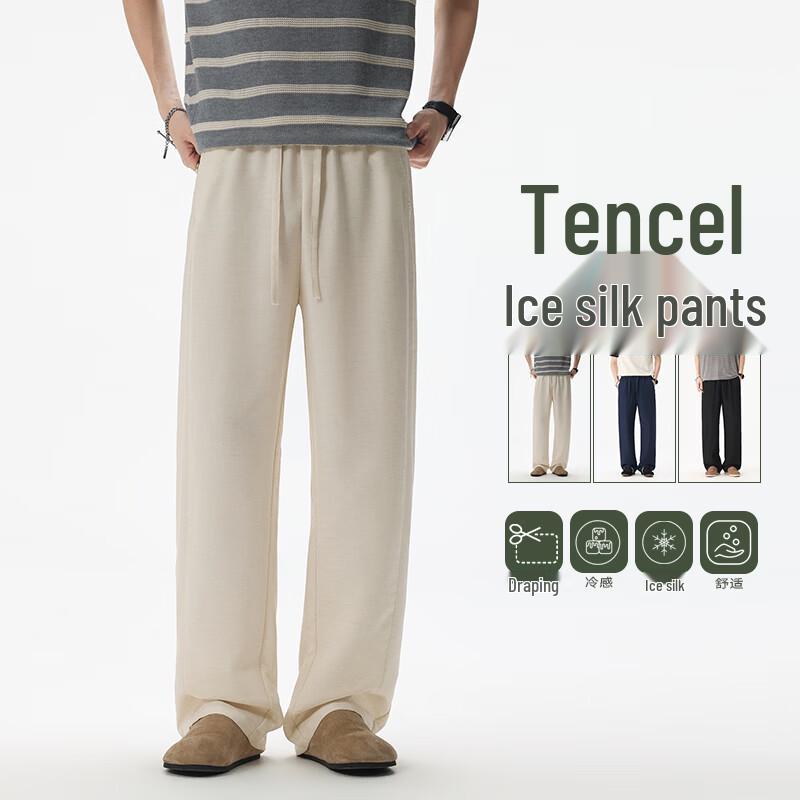 JEEP Men s Summer Casual Straight-Leg Trousers 5XL
