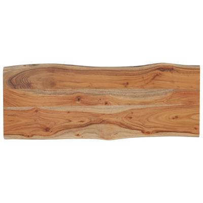 Deska stolu 90 x 40 x 2,5 cm Obdélníková Masivní akáciové dřevo Živá hrana