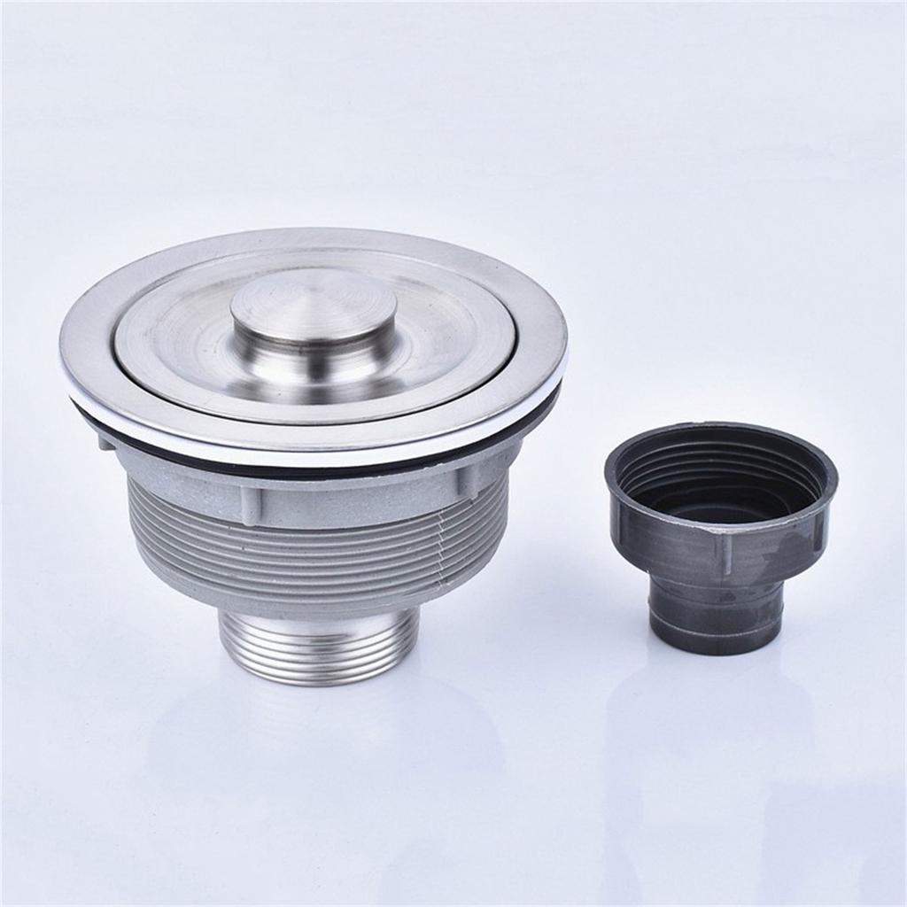 Universeller Spülenablaufstopfen Edelstahl Korbsieb Spülenstöpsel Küche Verstopfungsfreier Spülenkorb Ablauf Sieb