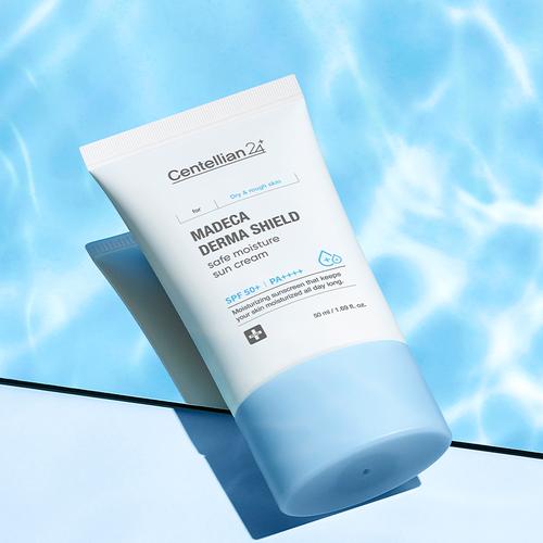 [Scheduled for restock in March] Madeca Derma Shield Safe Moisturizing Sun Cream 50ml