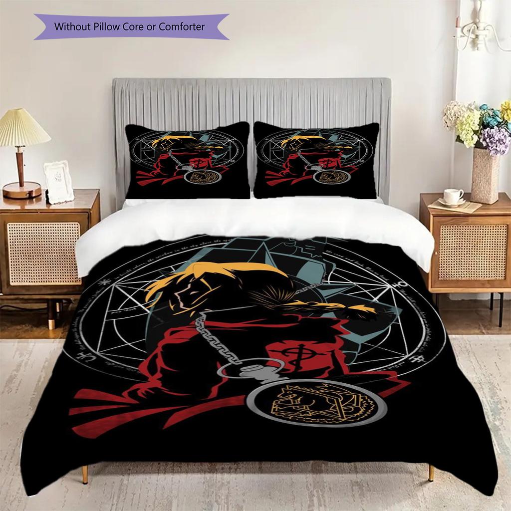 Robot Head Sigil Threepiece Set 1 Duvet Cover 2 Pillowcase Without Core Bedding Set Gift Duvet Cover And Pillowcase Bedding