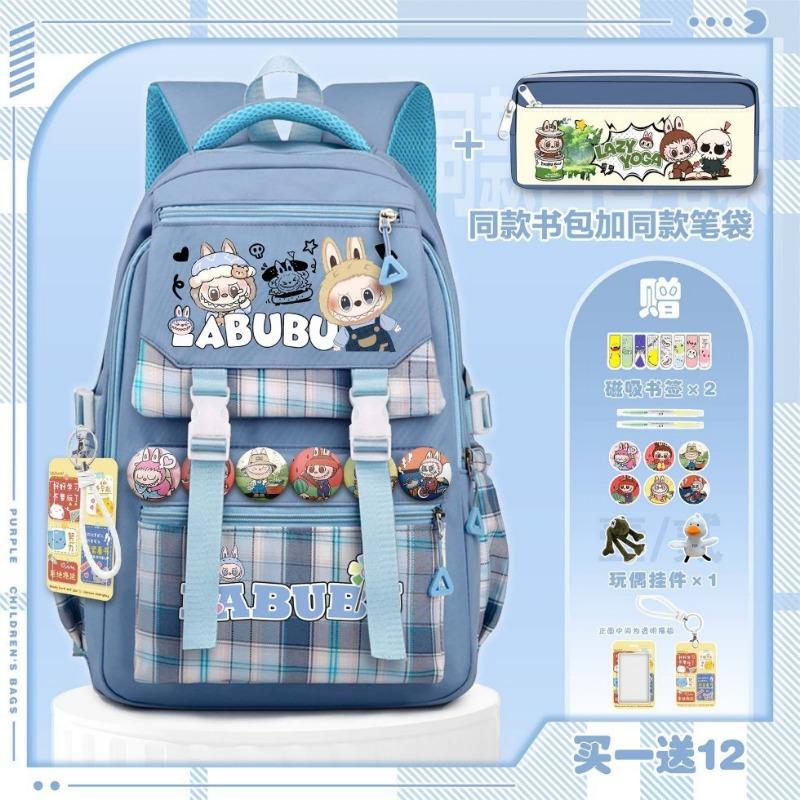 School bag, elementary school students, middle school students, grades 1 to 6, lightweight large-capacity backpack girls