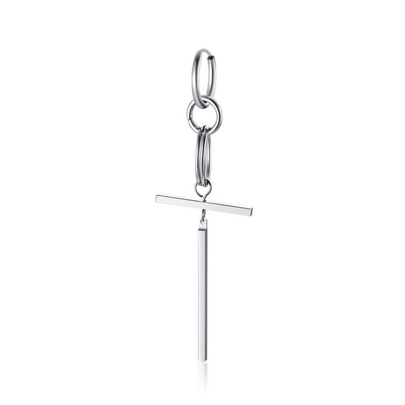 Earring Mens, Multiple Piercing Huggie Hoops Earrings ,Dainty Stainless Steel Single Stud Earing Men Jewelry