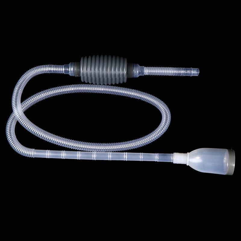 Premium Grey Aquarium Fish Tank Water Changing Syphon Pipe 1.5 Meter Flexible | Easy To Use Gravel Cleaner