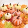 12PCS Artificial Pumpkins Fake Foam Pumpkins Fall Decorations for Autumn Harvest Festival Thanksgivi