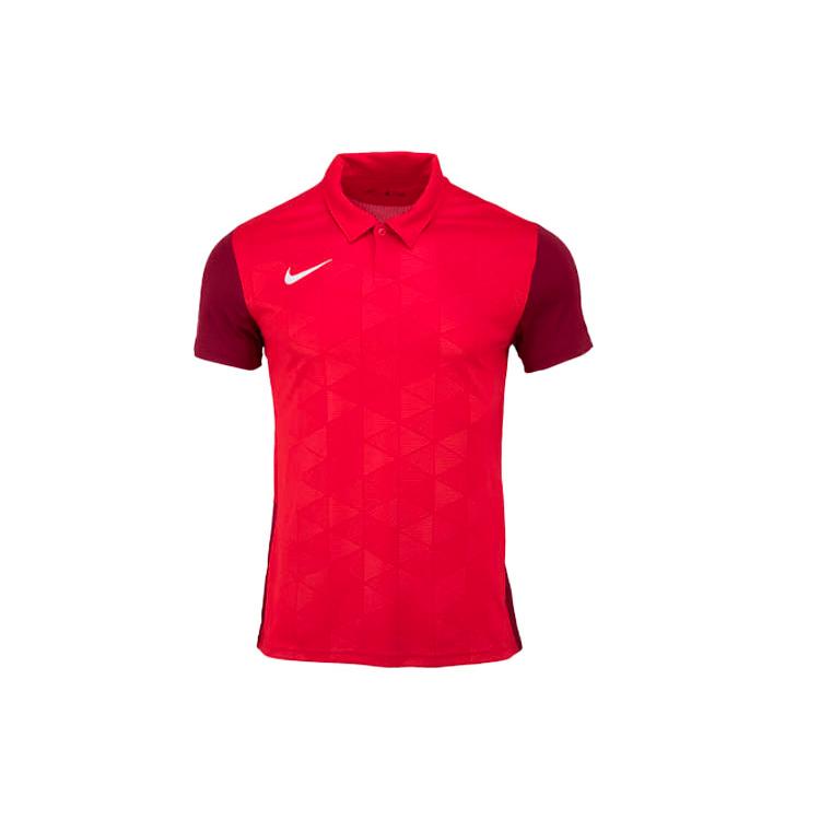 Мужские поло Nike Красный воротник-поло Умеренный прямой крой BV6725-657 XXL