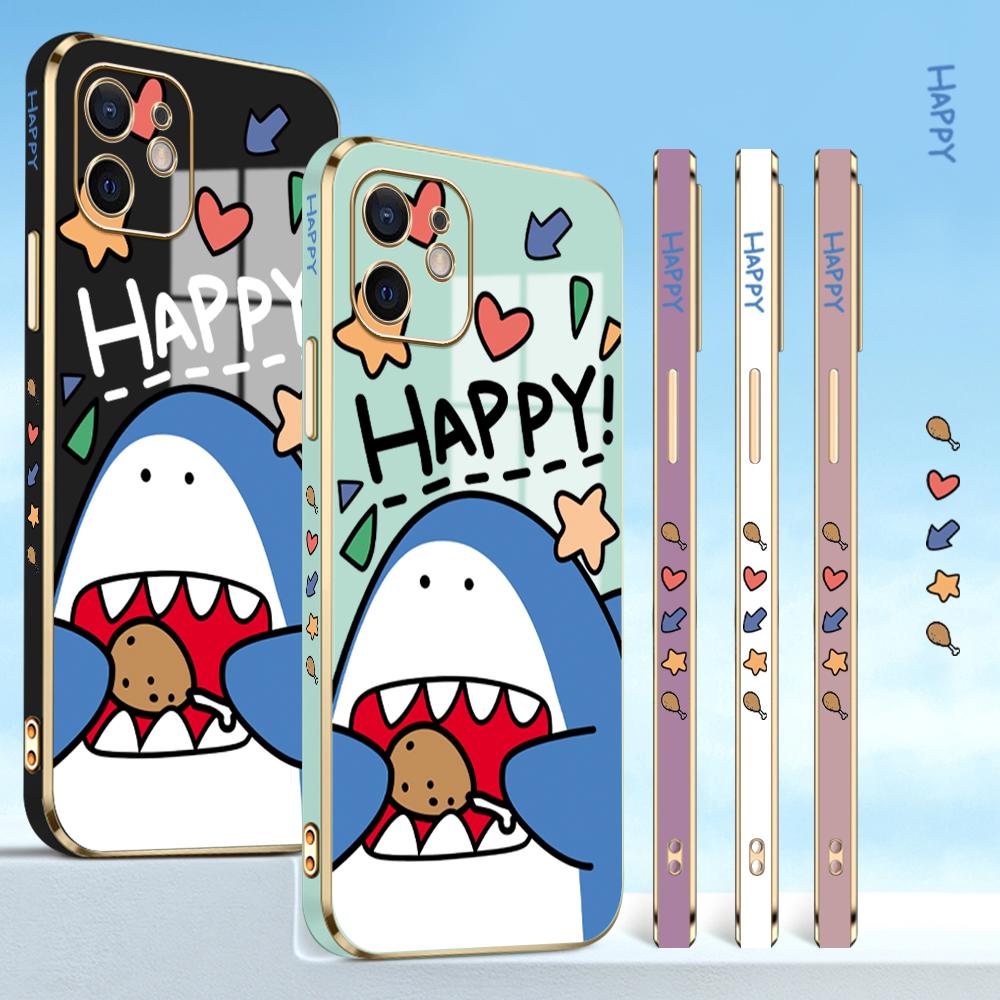 

Красочные узоры печати с квадратными краями и узором корпуса с покрытием корпуса телефона Роскошное покрытие Мягкий чехол для телефона для Huawei Honor Xiaomi Redmi Honor 9X Premium белый