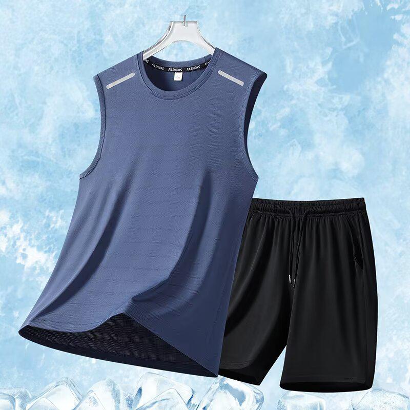 Men's Quick-Dry Summer Sleeveless Cooling Vest for Basketball & Running 2026