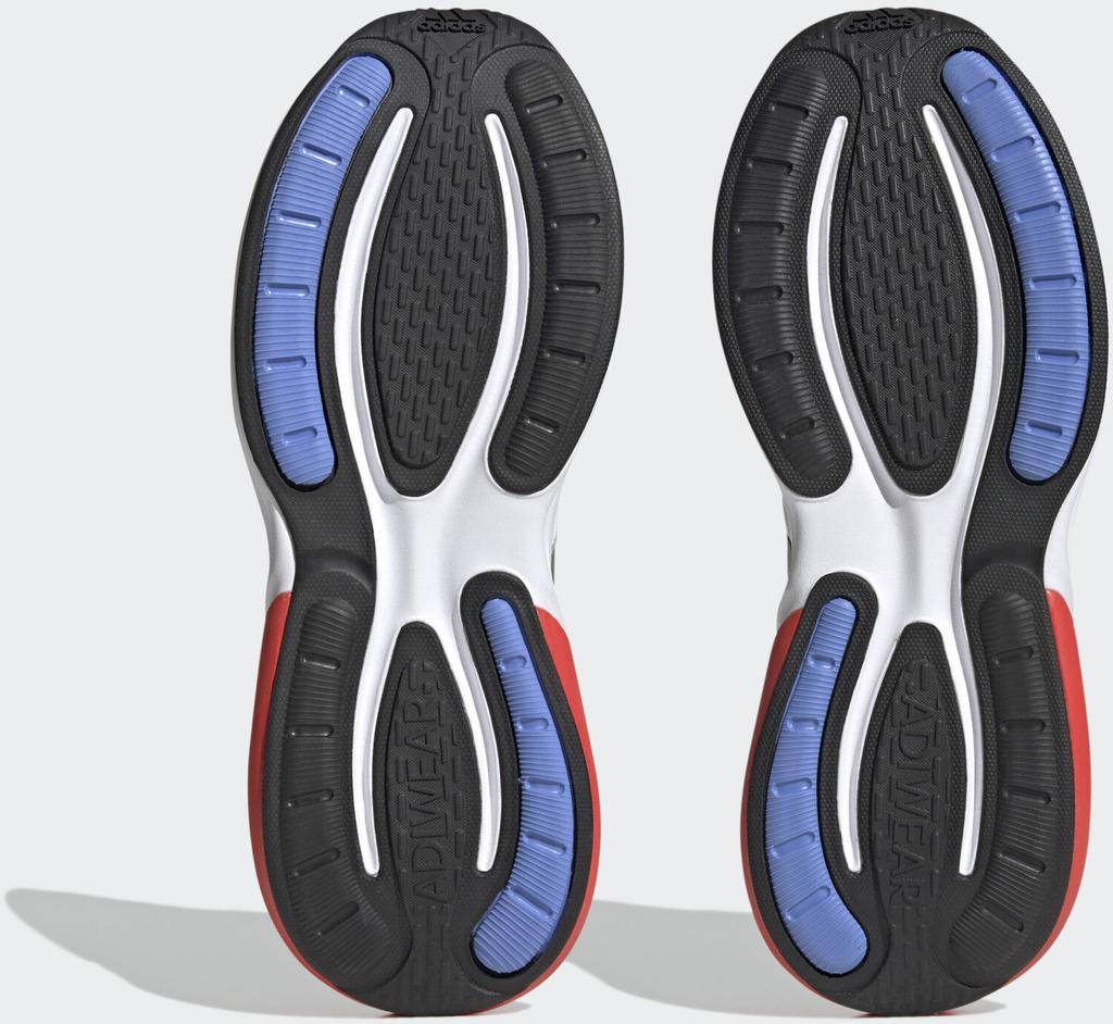 Кроссовки Adidas AlphaBounce+ Sustainable Bounce облачно-белый/серебристый металлик/синий фьюжн