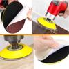 1pc M6 X 1.0 Thread Backing Pad Plate Metal Polishing Backer Plate  for Dual Action Orbital Sanders