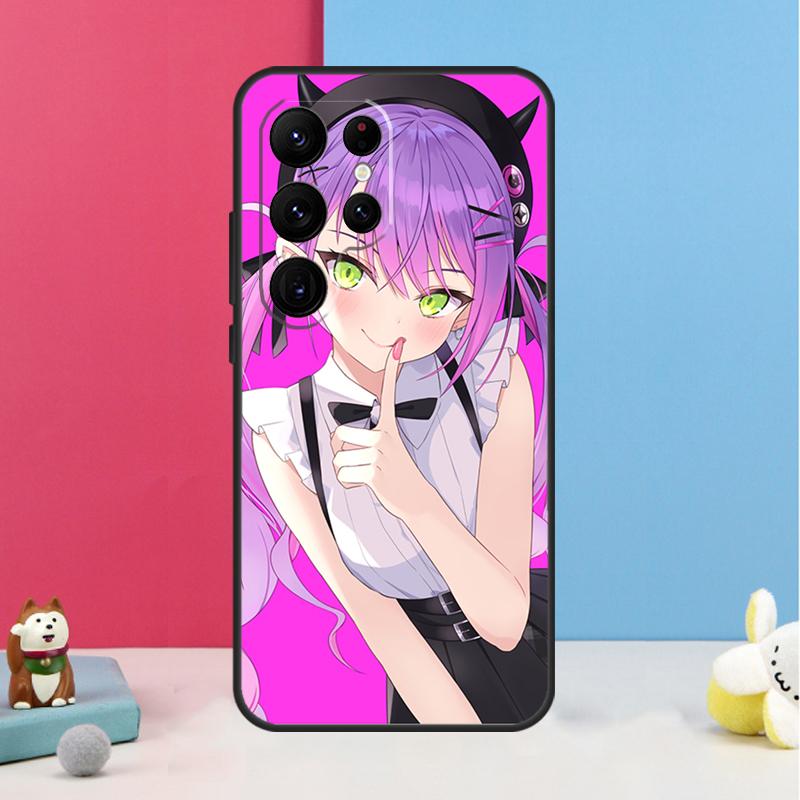 Tokoyami Towa Hololive Case For Samsung Galaxy S24 S26 Ultra S20 S21 S22 S23 S25 Plus S10 S25 FE Back Cover Shell